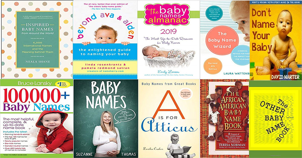 best baby name books