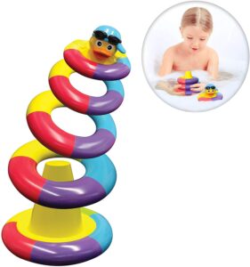 Playahoy Floating Bath Toys For Boys and Girls- Float and Play Stacking Rings