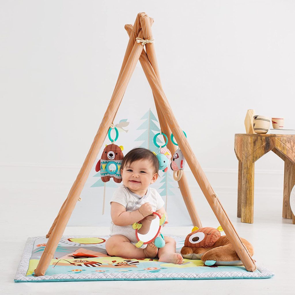 Skip Hop Baby Infant and Toddler Camping Cubs Activity Gym and Playmat